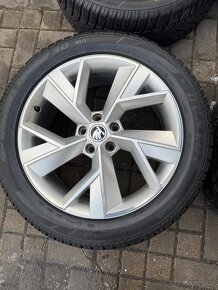 ORIGINÁL Alu Škoda Triglav R19, 5x112 - ZIMNÍ PNEU - 4