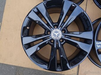 Alu disky černé origo Mercedes, 18", 5x112, ET 52, šíře 7,5 - 4