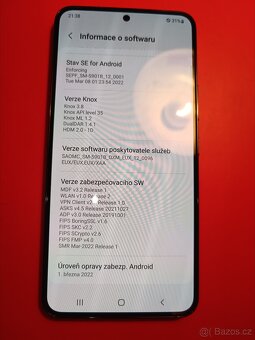 Nový Galaxy S22 Černý 8/128 GB - 4