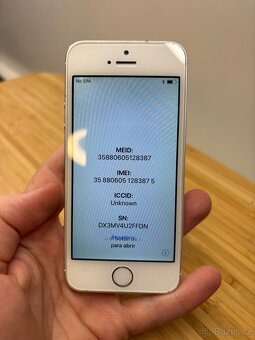 Apple iPhone 5s A1453 | 16GB ME333J/A stříbrný - 4