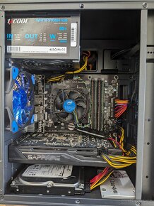 Herní PC | Intel i7 | rx 470 8Gb | 16Gb | SSD | W11P - 4