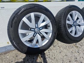 Alu Vw 5/112 R16 + 215/60 R16 letní - 4