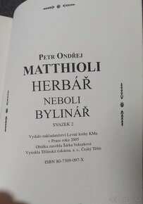 Herbář Mathioli 2. díl - 4