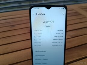 Mobilní telefon Samsung Galaxy A12, 64GB, 4GB RAM - 4