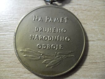 vyznamenání - Za Věrnost 1939 - 1945 - Druhý Národní Odboj - 4