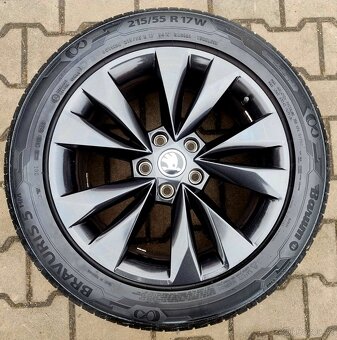 Disky originální Škoda Karoq 5x112 R17 Kuma - 4