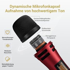 Bezdrátový mikrofonní systém UHF TONOR TW350 - 4