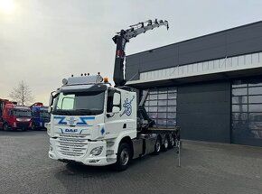 DAF CF 85.480 8x2 - hákový nosič s hydraulickou rukou - 4