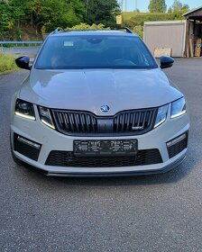 Přední podspoiler škoda Octavia 3rs face - 4