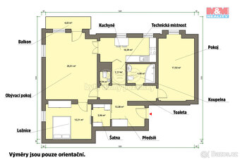 Prodej bytu 3+1, 92 m², Mariánské Lázně, ul. Hlavní třída - 4