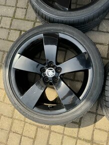 ORIGINAL Alu Škoda KENTAUR R17, 5x100 - TOP STAV - 4