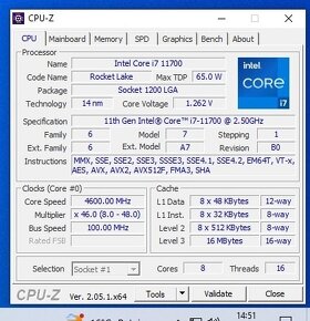 Intel i7 11700 8/16Jader 4,9GHz Socket 1200 Funkční Záruka - 4