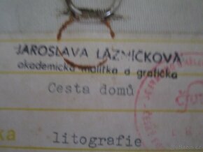 litografie od ak.m.J.Lázničkové - 4