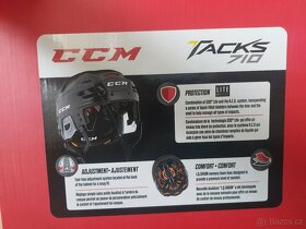 Hokejové helma CCM Tack 710 Combo SR velikost M - 4