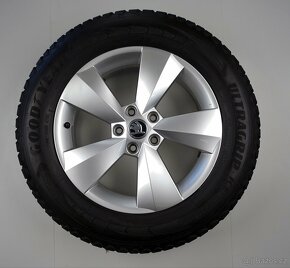 Škoda Kodiaq - Originání 17" alu kola - Zimní pneu - 4