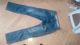 Dainese Kevlar džíny jeans s protekrory vel. 33 - 4