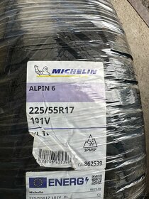 Michelin Alpin6 225/55/R17 101V XL nová - 4