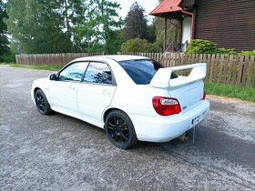 Subaru Impreza STi JDM 2003 bílá RHD v ČR, bez koroze DCCD - 4