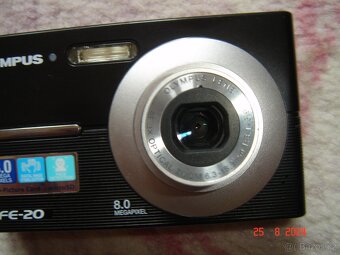 Prodám krásný, jako nový digi foťák OLYMPUS FE-20. Je skoro - 4