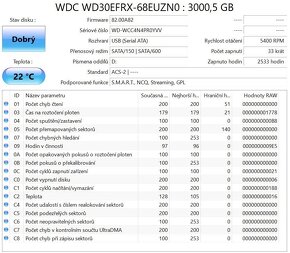 3 TB SATA 3,5" HDD WESTERN DIGITAL RED WD30EFRX - 4