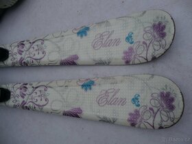 186. Lyže ELAN - 130 cm + boty NORDICA 37 eu - set - 4