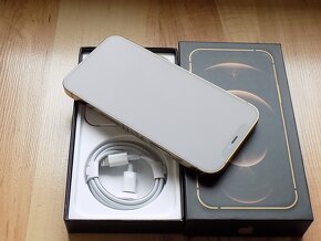 APPLE iPhone 12 Pro 128GB Gold - ZÁRUKA - TOP STAV-100%bat - 4