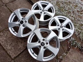 Alu kola BORBET 16ky 5x112 Škoda Vw Seat Audi - dobírka - 4