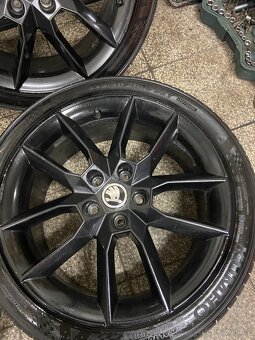 Alu kola 5x112 r18 Škoda octavia 3 RS - 4