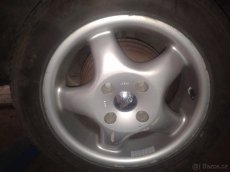 alu aluet 4 x 14 palců rozteč 108 pneu 185/60/14 Ford - 4