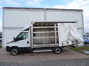 Iveco Daily, 35S160 2,3 Valník+plachta+klima+8palet - 4