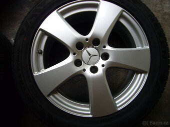 LETNÍ ALU KOLA orig..MERCEDES 17" 5x112 7" et-47,5,stř.-66 - 4