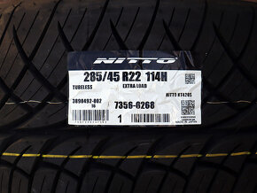 4x 285/45R22 NITTO – LETNÍ – NOVÉ – DODGE RAM ESCALADE - 4