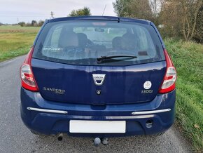 Dacia Sandero 1.5dCi, 50kW, 6/2009, najeto 123.000km - 4