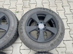 4x al kola 5x112 16 + pneu zimní 205/65 R16C - 4