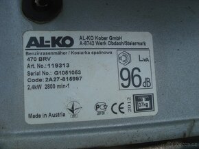 Sekačka ALKO SILVER 470 BRV - 4