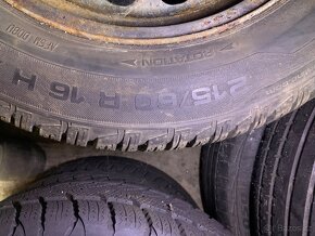 Pneu zimní 2 x 215/60R16 Uniroyal 8mm - 4