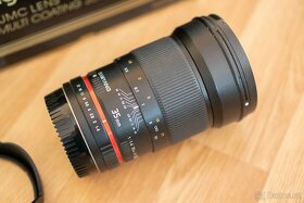 SAMYANG 35 mm f1.4 AS pro Canon EF - 4