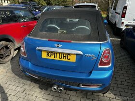 Mini Cooper S R57 Cabrio 2011 N18B16A 135kW Laser Blue - 4