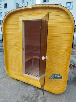 ZAHRADNÍ SUDOVÁ SAUNA QUADRO 180cm DIY - 4