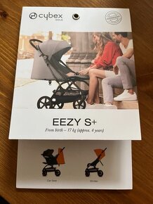 Kočárek CYBEX Eezy S+ Gold Line 2019, denim blue - 4