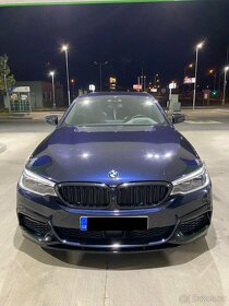 Pevné Lipo pod nárazník ČERNÝ LESK na BMW 5 - G30/G31 preLCI - 4