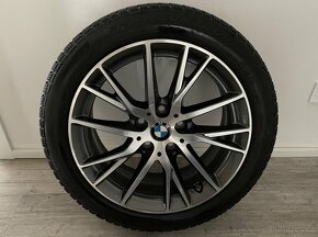 ALU BMW R17 Style 489 vč. zimních pneu Pirelli, TMPS a krytů - 4