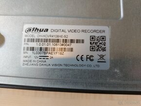 Dahua 8 kanálový HDCVI IP kamerový nahrávač rekordér 1TB HDD - 4