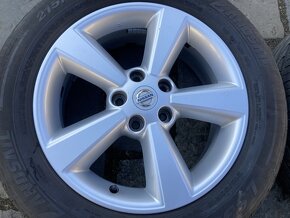 Alu kola NISSAN X-TRAIL QASHQAI 17" 5x114,3 letní 215/60R17 - 4