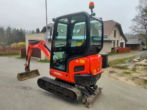 Minibagr KUBOTA KX018-4, 2200mth, r. 2020, 2x lžíce - TOP - 4