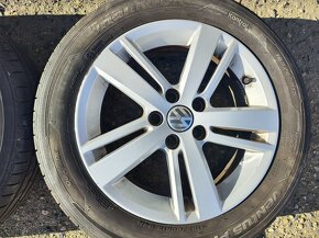 15"letní alu sada Stratford 5x100 origo Polo 6R Fabia Ibiza - 4