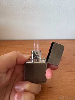 Originální Zippo zapalovač s dvoutryskovým plynovým insertem - 4