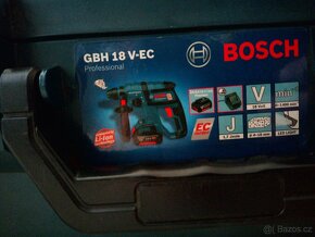 Aku vrtací kladivo Bosch GBH 18V-EC - 4