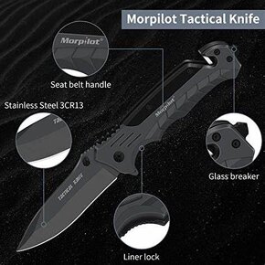 Zavírací nůž Morpilot 210mm 3CR13 58hrc - 4