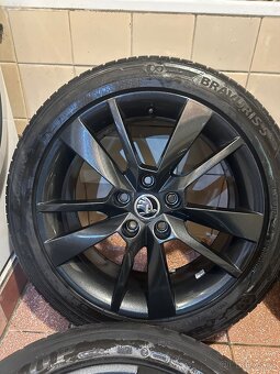 ALU Kola ŠKODA 5x112 R17 TRIUS Letní Pneu 225/45/17 - 4